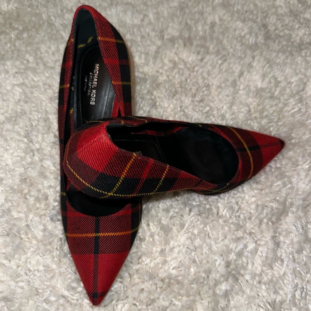 MICHAEL KORS Collection checkered High Heels - 38 (8US) - Picture 4 of 9